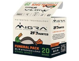 Migra 20 Gauge 3 Inch 2F.7 - Funeral Pack -Bismuth/Steel Shot