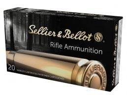Sellier & Bellot Subsonic 200 gr HPBT .308 Winchester Ammunition, 20 Rounds