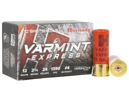 Hornady 12GA #4 Buckshot 2 3/4" V-MAX Varmint Express Ammunition -86243