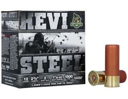 Hevi-Shot 12ga 2.75" 1 1/8oz #2 Hevi-Steel Shotshell Ammunition 25rds - 61222