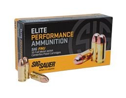 Sig Sauer 357 Magnum 125gr FMJ Elite Ball Ammunition 50rds - E357MB-50