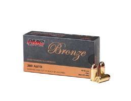 PMC Bronze .380 Auto FMJ Ammunition