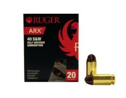 Ruger 40 S&W 97gr ARX Ammunition