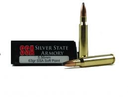 SSA 5.56mm 63gr Soft Point Ammunition 20rds - 75005
