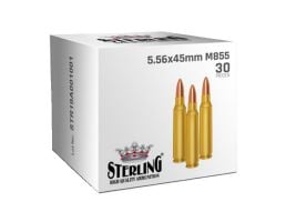 Sterling 5.56x45mm M855 Ammunition 30 Rounds