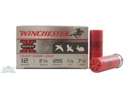 Winchester 12ga 2.75" 1-1/8oz 7.5 Super-X Heavy Game Load Ammunition 25rds - XU12H7