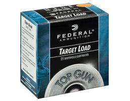 Federal 12ga 2.75" 3DE 1oz #8 Top Gun Shotshell Ammunition 25rds - TG122 8
