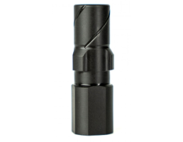 HuxWrx Safety Company 3-Lug Muzzle Device 45 Cal 5/8x24, Matte Black