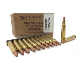 Federal .223 Ammo 62gr Tactical Bonded 20rds - XM556FBIT3M