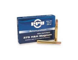 Prvi Partizan .375 H&H Magnum FMJ 300 gr 10 Rounds Ammunition - PP375F
