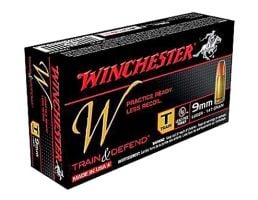 Winchester 9mm 147gr FMJ Train Ammunition 50rds - W9MMT