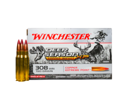 Winchester Ammunition Deer Season XP Copper Impact 150 gr Copper Extreme Point .308 Win Ammo, 20/box - X308DSLF