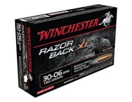 Winchester 30-06 180gr Razorback XT Ammunition 20rds - S3006WB