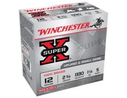 Winchester 12ga 2.75" #5 Super-X High Brass Game Load 25rds - X125