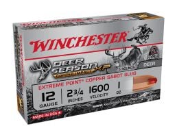 Winchester Deer Season 2.75" 1 oz 12 Gauge Sabot Slug 5 Rounds