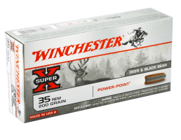 Winchester .35 Remington 200 Grain Super-X Centerfire Rifle Ammunition, 20rds - X35R1
