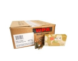 Wolf Performance Military Classic 100 gr Full Metal Jacket Boat Tail 6.5mm Grendel Ammo, 500 rds/case - MC65GRENFMH