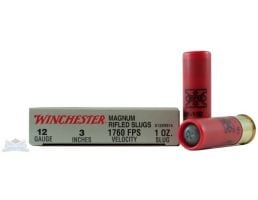 Winchester 12ga 3" 1oz  Rifled Slug Ammunition 5rds - 123RS15