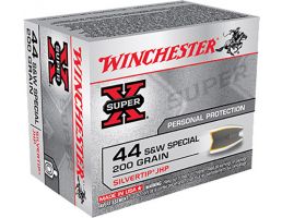 Winchester Super X .44 Special 200gr Silvertip HP 20 Rounds Ammunition - X44STHPS2