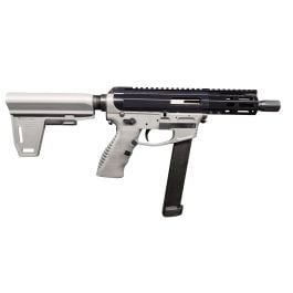 G-Force Jawbone 5" 9mm 33rd Pistol, Black/Gray - GFHYB5GRAY