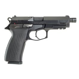 Bersa TPR9 9mm Pistol, 5" Barrel, Fixed Sights, Black - TPR9MX