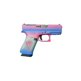 Glock G43X MOS Miami Limited Edition 3.39" 9mm 10rd Optic Ready Pistol - GLOCPX43X-MIAMI