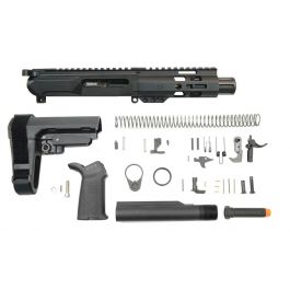 PSA Gen4 4" 9mm 5" Lightweight M-Lok Railed MOE SBA3 Pistol Kit