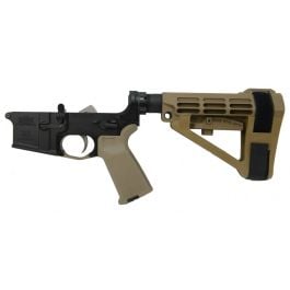 PSA AR15 Complete MOE EPT SBA4 Lower, Flat Dark Earth