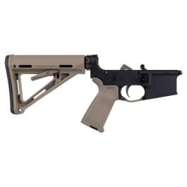 PSA AR15 Complete MOE EPT Stealth Lower, FDE