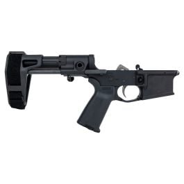 PSA AR-15 Complete MOE+ EPT Pistol Lower With Maxim CCS Brace, Black
