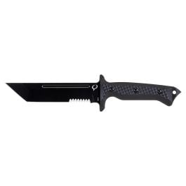 Kronos Ares Fixed Knife w/ Nylon Sheath, Black - 2301 | Palmetto