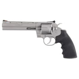 Colt Python 6" 6rd .357 Magnum Revolver, Stainless w/ Hogue Grip - PYTHON-SM6RTS