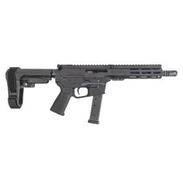 PSA 8" 9mm 1:10 7" Lightweight Hex M-Lok MOE SBA3 Pistol