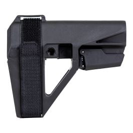 SB Tactical SBA5 5-Position Adjustable Pistol Brace, Black - SBA5X-01-SB