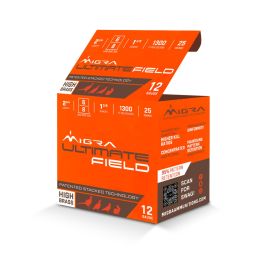 Migra Ultimate Field 12 Gauge 2-3/4" 6-8 Stacked 1-3/8oz Ammo, 25rds ...