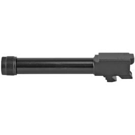Glock Factory Threaded Barrel 9mm Black (Fits G19 Gen5, G19X, and G45) TB M1/2V28RH - 47698