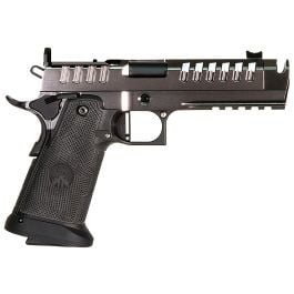 Watchtower Apache Double Stack 1911 9mm 4.60" 17/20rds Pistol, Graphite - High Capacity - APACHE-9MM-46-BLK
