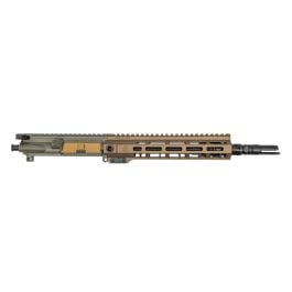 PSA "Sabre" Forged 11.5" Nitride 5.56 Upper W/Rifle Speed Gas Block, Moss Green and Burnt Bronze Rail