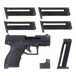 Taurus TX22 Compact .22LR 13rd Pistol, Black - (5) 13rd Magazines