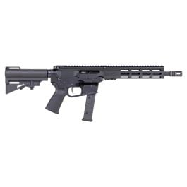PSA Gen4 10.5" 9MM 1/10 GX Lightweight HEX M-Lok MOE EPT Har-15 Pistol, Black