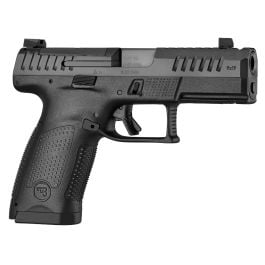 CZ P-10 C OR 4" 9mm 15rd Pistol w/ Integrated Compensator, Luminescent Sights, Black - 91578