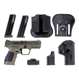SAR SAR9 CX Package 4" 9mm 15rd Compact Pistol, OD - SAR9CXOD