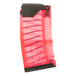 Lancer L5 Advanced Warfighter 5.56/223 20rd Magazine, Translucent Pink