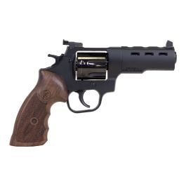 Taylors & Company Double Action 4" 357Mag 7rd Revolver Black / Wood Grip w/ Target Sight - RC1/230079