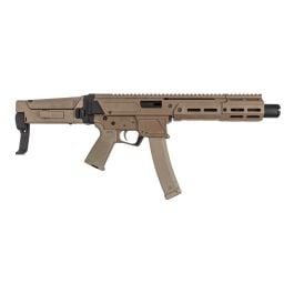 PSA JAKL 6.5" 9mm SD Pistol, FDE w/ F5 Brace