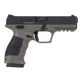 Sar SAR9 4.4" O.R. 9mm 17rd Pistol, OD Green - SAR9RDODBL
