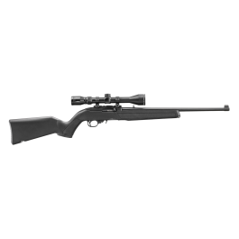 Ruger 10/22 .22 LR 18" Semi-Auto Rifle w/ Viridian EON 3-9x40mm Scope, Black - 32003