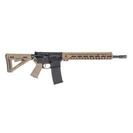 PSA 16" Mid-Length 5.56 NATO 1/7 Nitride 13.5" Lightweight MLOK Stealth Rifle, FDE