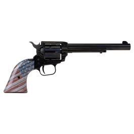 Heritage Manufacturing Rough Rider .22 LR 6rd 6.5" Single Action Revolver, American Flag - RR22B6US05