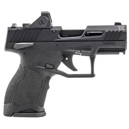 Taurus Pistol TX22 Compact 3.5" 22lr 13rd Pistol, Black w/ RDS Red Dot - 1-TX22131-RD